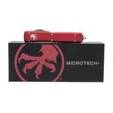 "Microtech Ultratech Red D/E Knife (NGZ4107) New" - 2 of 5