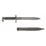 "Swedish Mauser M1896 Bayonet with Scabbard (MEW4036)" - 1 of 2