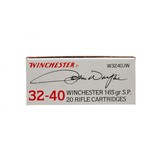 "Winchester John Wayne .32-40 Win 165 grain soft point commemorative ammo (AN260)" - 2 of 3