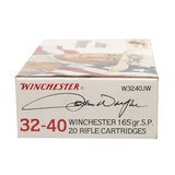 "Winchester John Wayne .32-40 Win 165 grain soft point commemorative ammo (AN264)" - 4 of 4