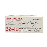 "Winchester John Wayne .32-40 Win 165 grain soft point commemorative ammo (AN262)" - 2 of 2