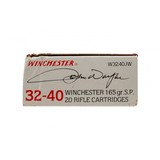 "Winchester John Wayne .32-40 Win 165 grain soft point commemorative ammo (AM1734)" - 2 of 3