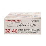"Winchester John Wayne .32-40 Win 165 grain soft point commemorative ammo (AM1732)" - 4 of 4
