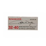 "Winchester John Wayne .32-40 Win 165 grain soft point commemorative ammo (AM1726)" - 3 of 3