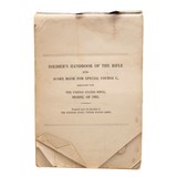 "WWI Soldiers Handbook of The Rifle Model of 1903 (MIS3252)" - 3 of 3