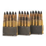 "Set Of 3 M1 Garand Clip with 24 Rounds of 30-06 Sprg 150 Grain Black Tip Ammo(AM1781)" - 2 of 2