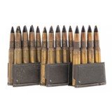 "Set 3 M1 Garand Clip with 24 Rounds of 30-06 Sprg 150 Grain Black Tip Ammo
(AM1791)" - 2 of 2