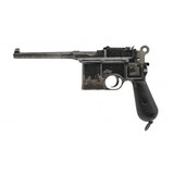 "Mauser C/96 Large Ring Broomhandle Pistol 7.63 Mauser (AH8453) Consignment" - 7 of 9