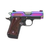 "Custom & Collectables Firearms Kimber Micro 9 Rainbow Pistol 9mm (NGZ4186) New" - 1 of 3