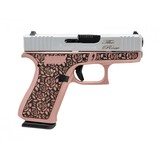 "(SN: AHUX122) Glock 43X The Rose Pistol 9mm (NGZ4150) New" - 1 of 3