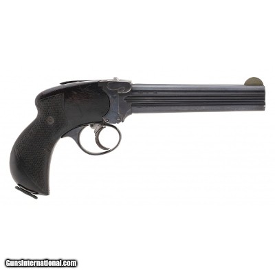 "Charles Lancaster 4 Barrel “Howdah" Pistol 455 Caliber (AH8167)"