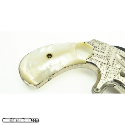 "Factory Engraved Merwin & Hulbert Spur Trigger Revolver .38 Cal (AH5949) DTX" - Image 2 of 10