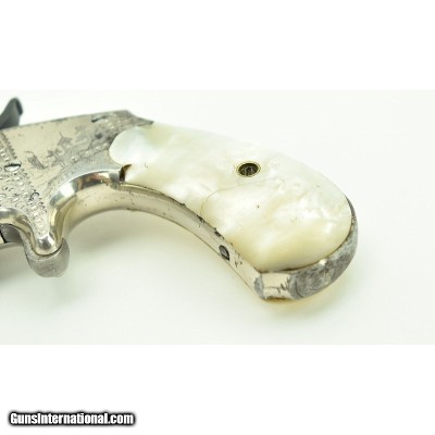 "Factory Engraved Merwin & Hulbert Spur Trigger Revolver .38 Cal (AH5949) DTX" - Image 3 of 10