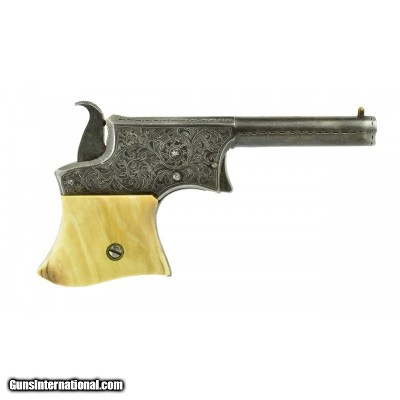 "Factory Engraved Remington Vest Pocket Pistol. (AH4966) DTX"