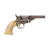 "Factory Engraved Colt 1862 Pocket Navy Conversion (AC988) CONSIGNMENT" - 8 of 9