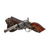 "Colt 1862 Pocket
Navy Conversion with Carved Ivory Grips (AC991 CONSIGNMENT"