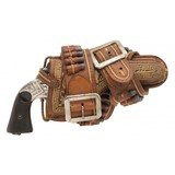 "Factory Engraved Merwin & Hulbert With Mexican Piteado Holster Rig (AH8489) CONSIGNMENT" - 4 of 11