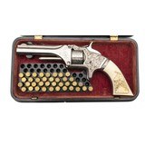 "Smith & Wesson No1. 2nd Issue .22 short RF Revolver (AH8524) CONSIGNMENT" - 1 of 12