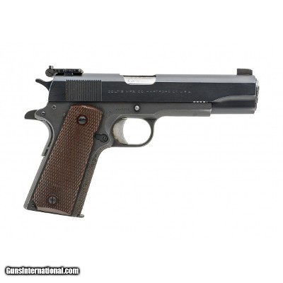"Remington Rand/Colt National Match Pistol .45 ACP (PR66567)"