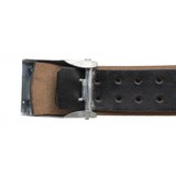 "German WW2 Elite Troops Reproduction Leather Belt & Buckle (MM3489)" - 2 of 2