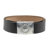 "German WW2 Elite Troops Reproduction Leather Belt & Buckle (MM3489)"