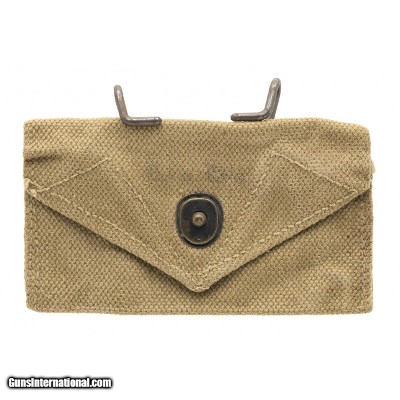 "WW2 OLIVE DRAB CARLISLE BANDAGE POUCH (MM3440)"
