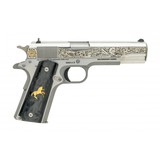 "(SN: DOD112) Colt 1911 TALO Day of the Dead Pistol .38 Super (NGZ4377) NEW" - 1 of 3