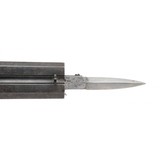 "Very Fine Pair of LeFacheaux Double Barrel Pistols W/ Flip Bayonets (AH6171)" - 11 of 17