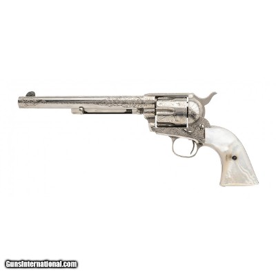 "Factory Engraved Black Powder Colt Single Action Army (AC1121)"