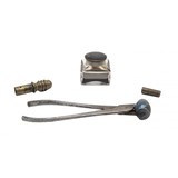 "Very Fine Cased Double Barrel Flintlock Pistols by E Bond (AH8478)" - 4 of 17