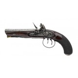 "Very Fine Cased Double Barrel Flintlock Pistols by E Bond (AH8478)" - 16 of 17