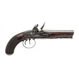 "Very Fine Cased Double Barrel Flintlock Pistols by E Bond (AH8478)" - 11 of 17