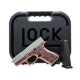 "(SN: AHUX049) Glock 43X The Rose Pistol 9mm (NGZ4150) New" - 2 of 3
