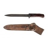 "Czech Vz.58 bayonet with leather sheath (MEW4059) Consignment"