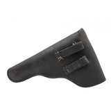 "Leather flap holster for the Astra 600/43 9mm pistol (MM5260) Consignment" - 2 of 2