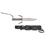 "BUCKMASTER MODEL 184 SURVIVAL KNIFE (MEW4149)"