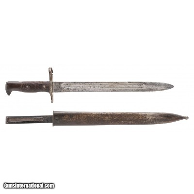 "Deactivated USGI Krag Bayonet & scabbard (MEW2206)"