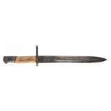 "Spanish 1893 Rifle Bayonet (MEW3586)" - 1 of 2