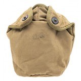"US WW2 OLIVE DRAB CANTEEN COVER (MM3471)" - 1 of 2