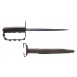 "M1917 Trench Knuckle Knife With Scabbard (MEW985) Consignment"