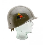 "USGI M1 helmet liner marked 1st Armored Division (MM5283)" - 2 of 6