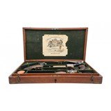 "Very Fine Cased Set of Percussion Pistols by William & John Rigby Ireland (AH8469)" - 8 of 18