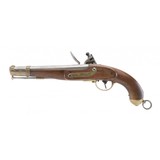"Austrian Model 1851 Tube Lock Pistol Altered to Flintlock (AH6480)" - 3 of 5