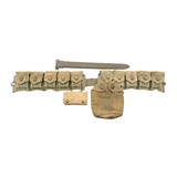 "WW2 Cartridge belt with 80 rounds of .30-06 (MM5303) Consignment" - 1 of 7