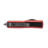 "Microtech Daytona D/E Red Knife (K2469) New" - 4 of 5