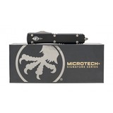 "Microtech Ultratech Warhound Black Knife (K2433) New" - 2 of 5