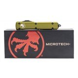 "Microtech Ultratech D/E Od Green Knife (K2458) New" - 4 of 5