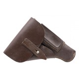 "Leather flap holster for Mauser Model 1934 pistol (MM5324)" - 1 of 3