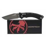 "Microtech Amphibian Ram-LOK Black Knife (K2438) New" - 2 of 5