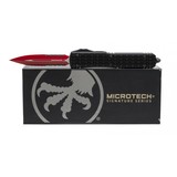 "Microtech Ultratech D/E Red Sith Lord Knife (K2440) New" - 2 of 5